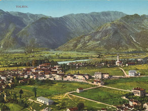 Tolmin, the main administrative center of the Upper Soca Valley, 1901. Tolmin, the main administrative center of the Upper Soca Valley, 1901.
