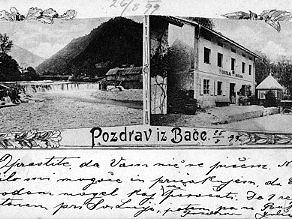 Baca pri Modreju at the end of the 19th century. Baca pri Modreju at the end of the 19th century.