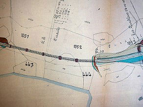 Plan of the Bohinj Line section where the Bukovo Viaduct is located. Plan of the Bohinj Line section where the Bukovo Viaduct is located.