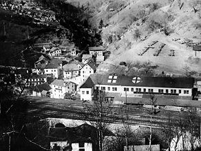 During the First World War, factory near the station was converted into a military hospital. During the First World War, factory near the station was converted into a military hospital.