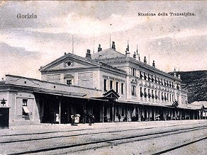 The main station building was also damaged in the First World War. The main station building was also damaged in the First World War.