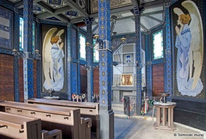 View of the altar niche. Photo: Damjana Fortunat Černilogar, 22. 8. 2015. View of the altar niche. Photo: Damjana Fortunat Černilogar, 22. 8. 2015.