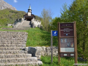 Javorca was also recognized as an exceptional monument in Europe. In 2007, it received the European Heritage Label of the Intergovernmental Initiative. In 2017, it was awarded the European Heritage Label under new conditions. Photo: Marko Grego, 20. 4. 2016. Javorca was also recognized as an exceptional monument in Europe. In 2007, it received the European Heritage Label of the Intergovernmental Initiative. In 2017, it was awarded the European Heritage Label under new conditions. Photo: Marko Grego, 20. 4. 2016.